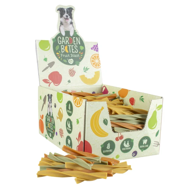 Garden Bites Fruity dental swirls S - 13cm 
