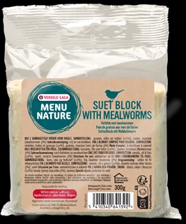 Vetblok met meelwormen 300g