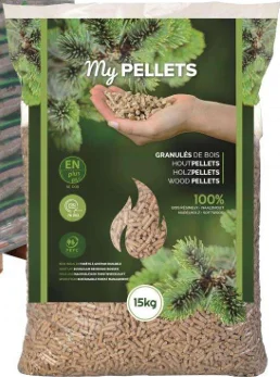 Houtpellets My Pellets 15kg - 70 zakken per pallet - geleverd