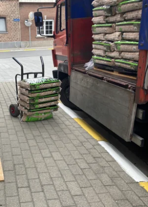 Houtpellets My Pellets 15kg - 70 zakken per pallet - geleverd en gestapeld