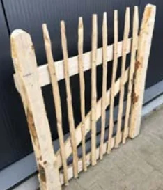 Kastanje poort met hoogte 145 cm