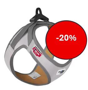 Curli Clasp Glow Vest Harnas Reflecterend Grijs