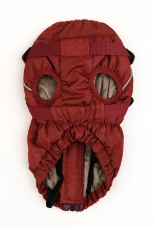 Hondenjasje Adventure Harness Coat - Burgundy
