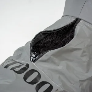 Hondenjas hi vis sporty - reflecterend grijs