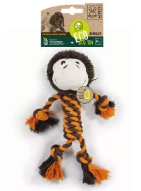 M-PETS ECO hondenspeeltje SHELLY bruin