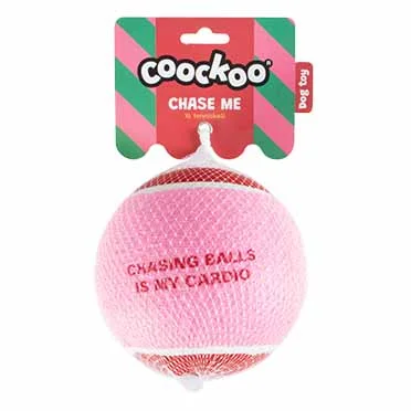 Tennisbal CHASE ME XL - 12,7cm rood/roze