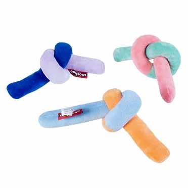 Hondenspeeltje SNUGGLE SNAKE 33x20x10cm gemengde kleuren