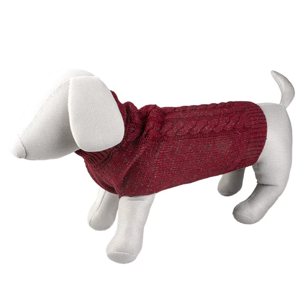 Hondensweater Cozy rood