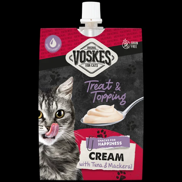 Voskes CREAM MET TONIJN & MAKREEL 90g