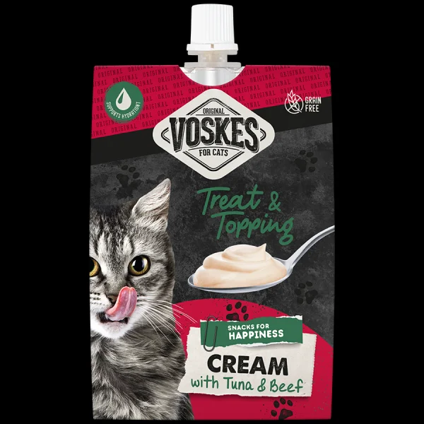 Voskes  CREAM MET TONIJN & RUND 90g