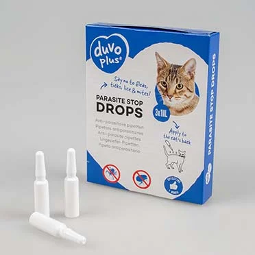 Anti-parasitaire druppels katten