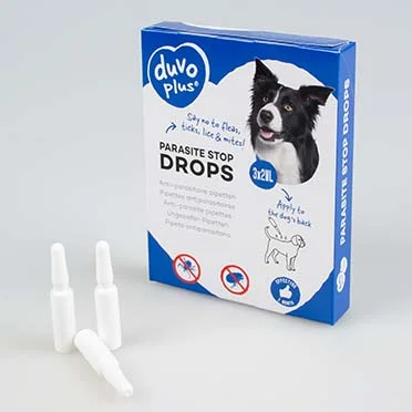 Anti-parasitaire druppels honden