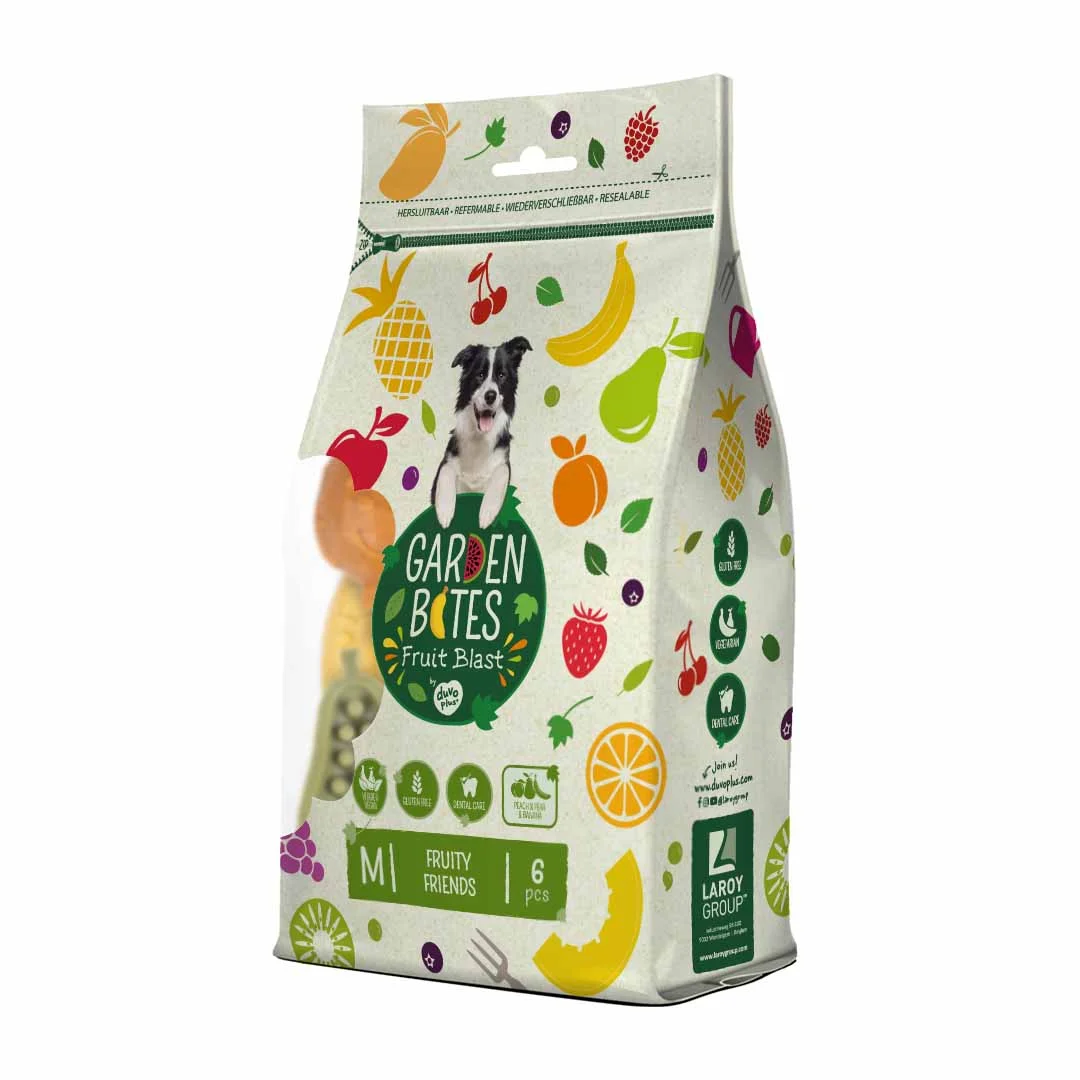 Garden Bites Fruity friends M - 8,5cm - 6pcs