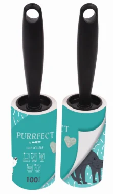 M-PETS Purrfect Lintrollers Groen 100 vellen