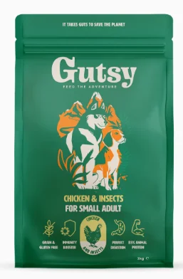 GUTSY CHICKEN&INSECT 2KG ADULT SMALL