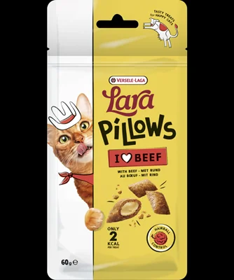 Lara Pillows with Beef Hairball Control Treats 60g