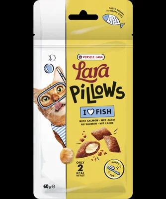 Lara Pillows with Salmon Happy Fur Treats 60g