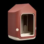 cosy bird feeder 18cm toscaans rood