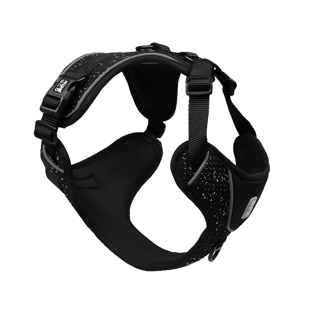 Ultimate fit no-pull harnas granite black