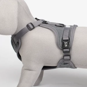 Ultimate fit no-pull harnas reflective silver