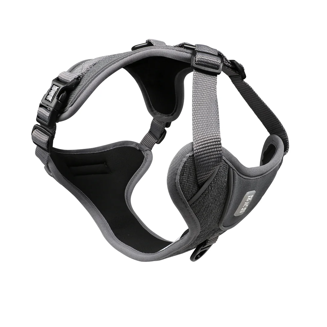 Ultimate fit no-pull harnas reflective silver