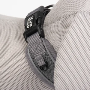 Ultimate Fit Control halsband reflective silver