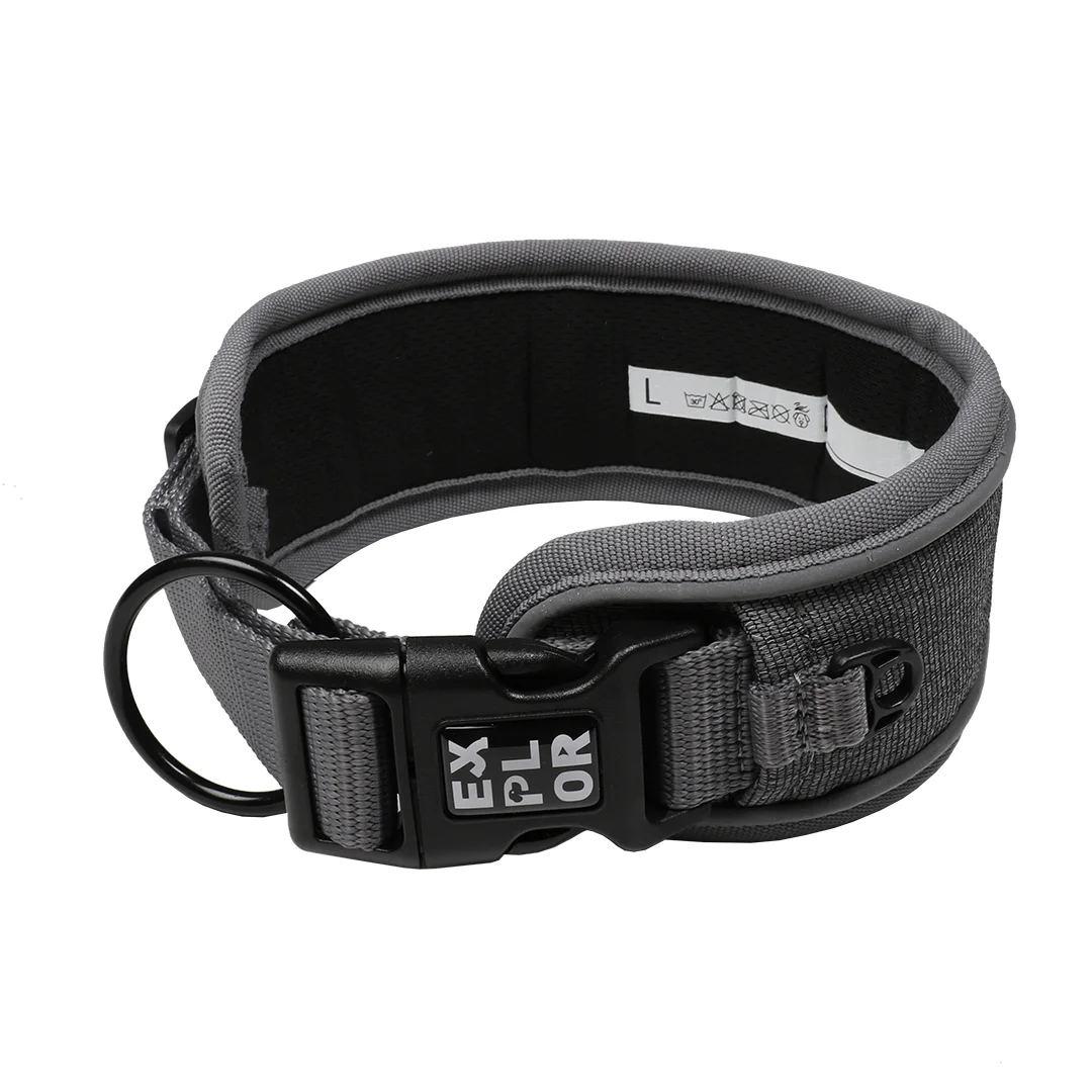 Ultimate Fit Control halsband reflective silver
