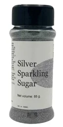  SPARKLING SUGAR ZILVER COOK&BAKE 85G