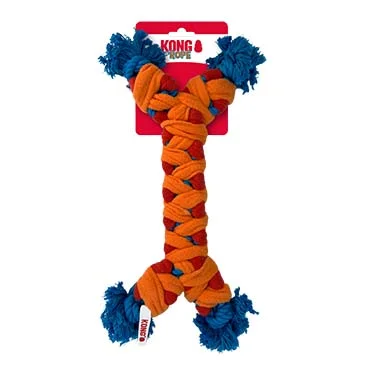 KONG Rope Rally Bone M-3x16x38cm meerkleurig