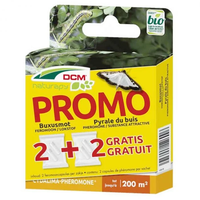 DCM CYDALIMA-PHEROMONE - BUXUSMOT 2+2 caps