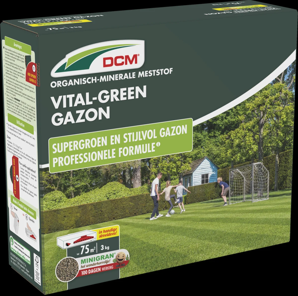 DCM GAZONVOEDING VITAL-GREEN 3KG