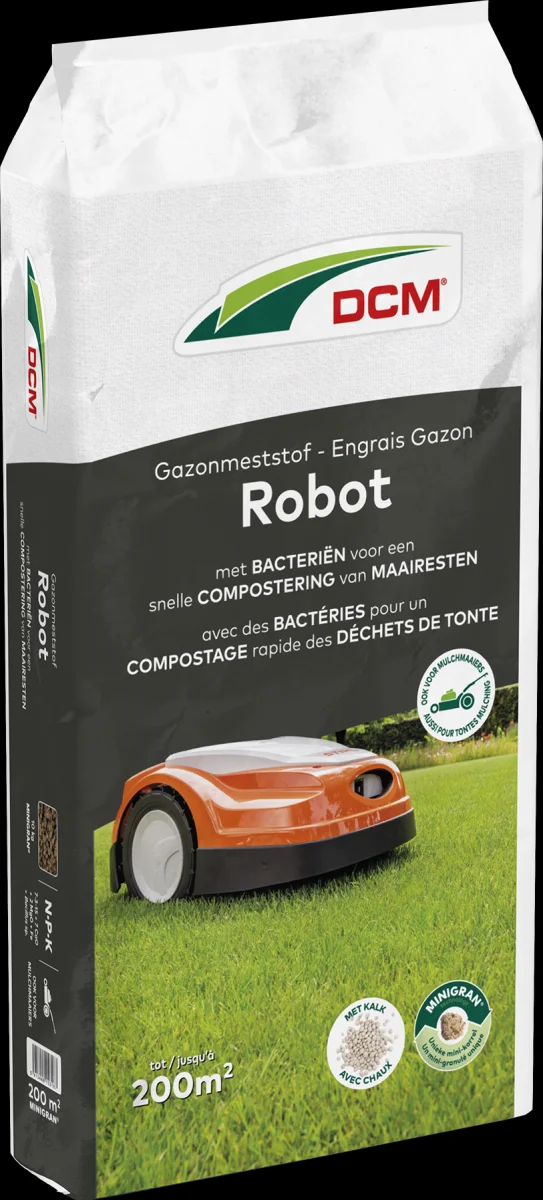 DCM GAZONMESTSTOF ROBOT 10KG