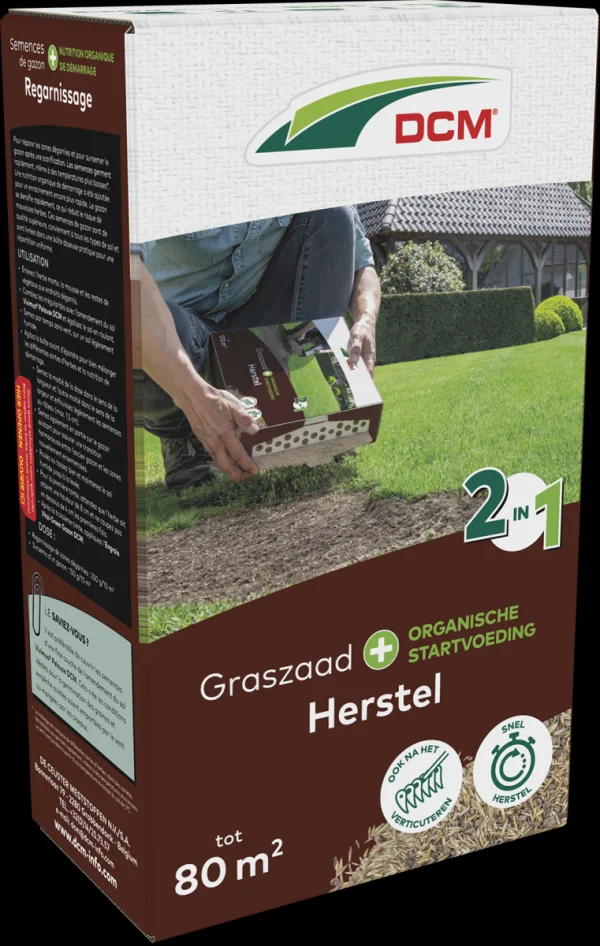 DCM GRASZAAD PLUS HERSTEL 1,2KG 80M²