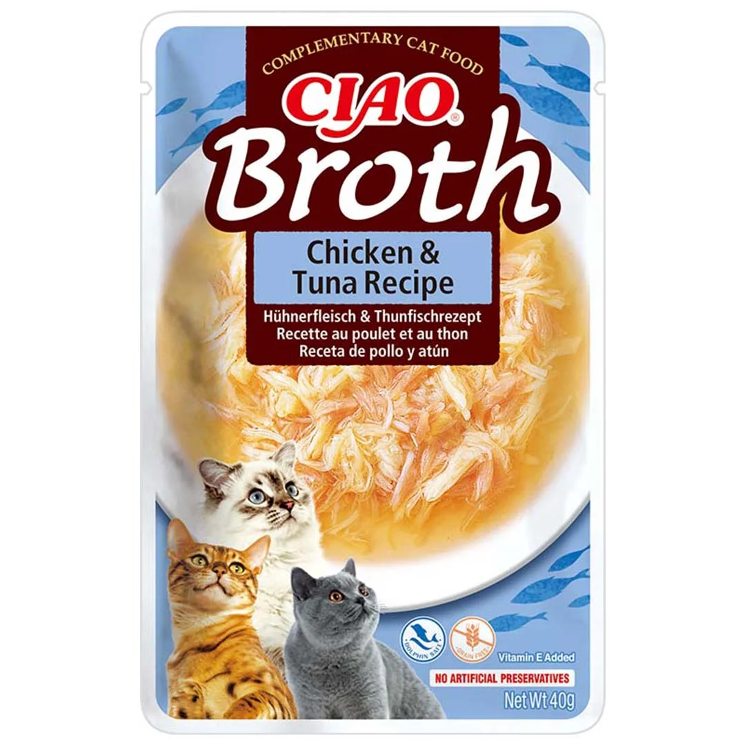 CIAO Broth kip&tonijn 40g