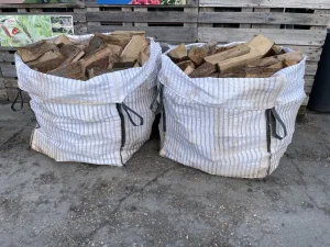 Brandhout bigbag eik/beuk ± 1 stére