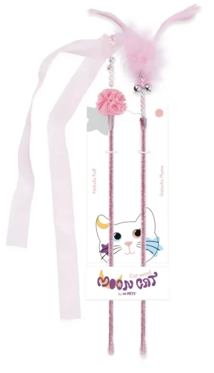 M-PETS MoonCAT - kattenstaf set Stellar Plume & Cosmic Fluff 2 st/Set