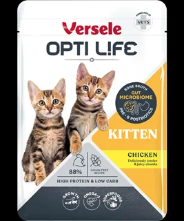 Kitten Chicken Chunks in Broth 85g