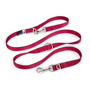 Curli Aanpasbare looplijn Nylon 200x2cm rood