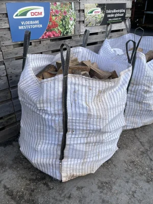Brandhout bigbag eik/beuk ± 1 stére geleverd