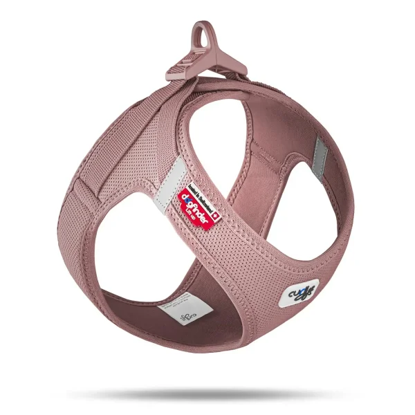 Curli Vest Harness Clasp Air-Mesh Rose