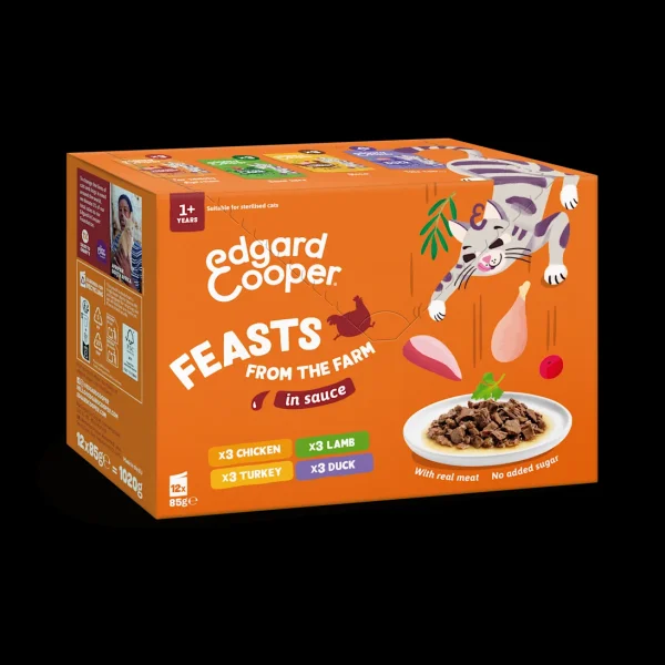 Feast from the Farm Selectie Vlees in Saus 12x85g