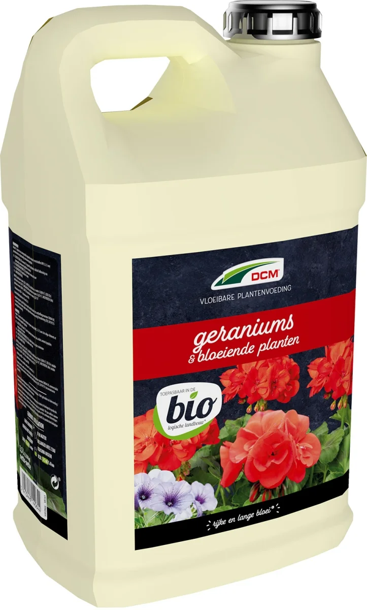 DCM VLOEIB GERANIUMS/BLOEIENDE PLANTEN 2,5L