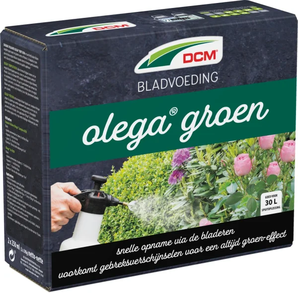 DCM BLADVOEDING OLEGA GROEN 0,25L+0,25L