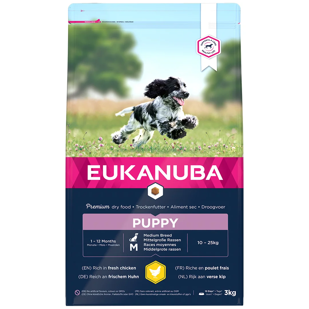 Eukanuba growing puppy medium breed 12 kg