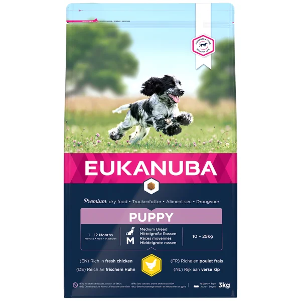 Eukanuba growing puppy medium breed 12 kg