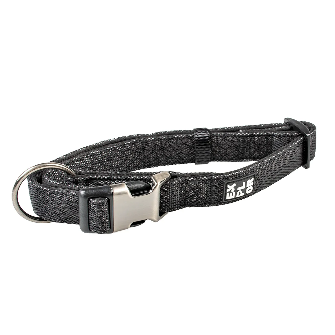 CITY NY HALSBAND  S - 20-35cm/15mm zwart