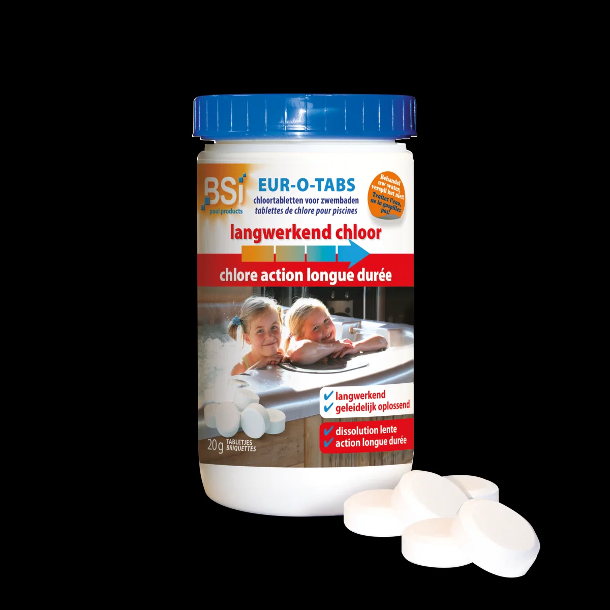 Eur-O-Tabs chloortabl vr zwembaden 20 G | 1 KG