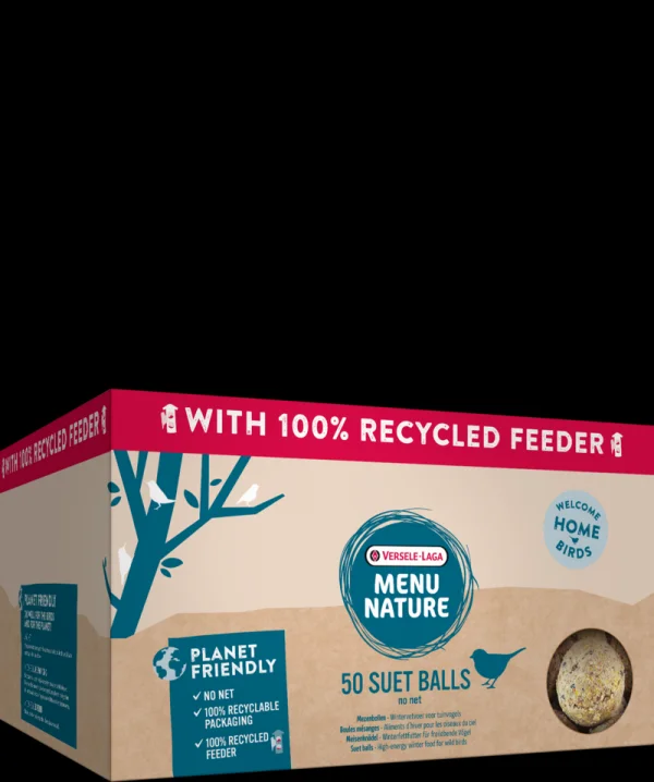 50 suet balls - no net + feeder 4,5kg