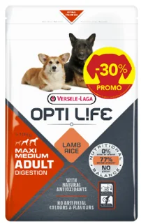 Opti life Adult Digestion Medium & Maxi 2.5kg