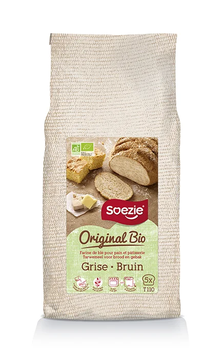 ORIGINAL BIO BRUIN TARWEMEEL - T110 2,5kg